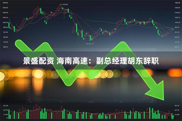 景盛配资 海南高速：副总经理胡东辞职